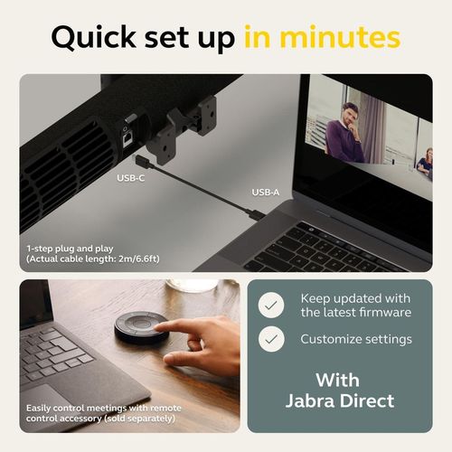 cumpără Cameră web Jabra 8200-231 PanaCast 50, EMEA, Black în Chișinău 