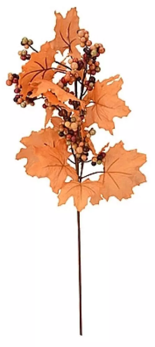 купить Искусственное растение Promstore 52540 Ramura decorativa Frunze de toamna 60cm, Autumn в Кишинёве 
