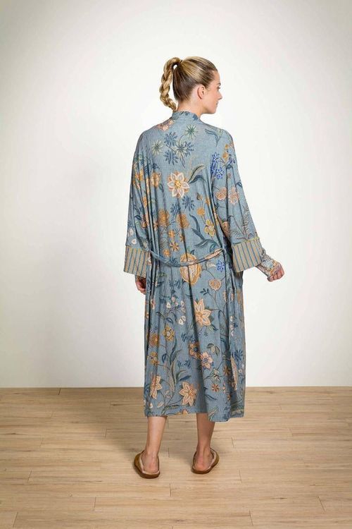 купить Домашний текстиль Pip Studio 51.510.896 Noa Kimono Safari Bloom Blue L Blue в Кишинёве 