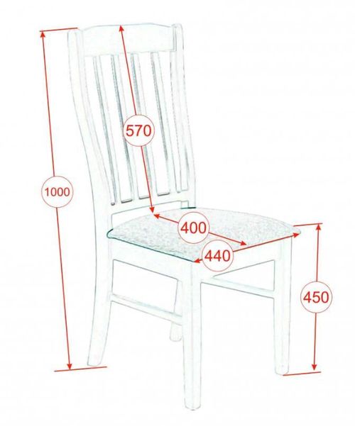 cumpără Scaun Evelin di Costacurta Wenyi Chocolate (Обивка Ekea-12 Dark Brown) în Chișinău 