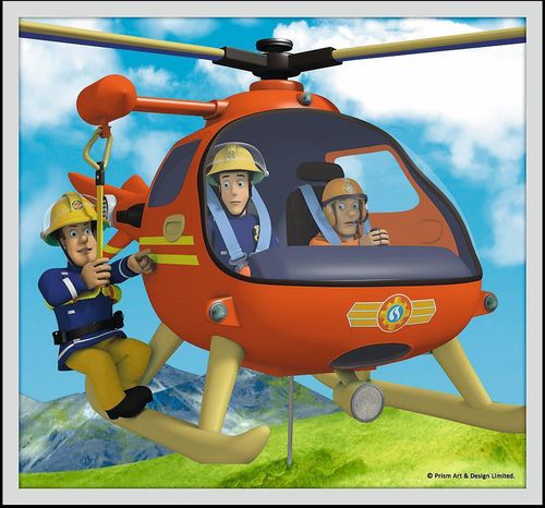 купить Головоломка Trefl 90382 Puzzles - 10in1 - Meet Fireman Sams rescue / Prism A&D Fireman Sam в Кишинёве 