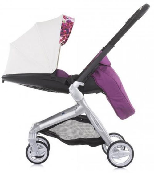 купить Детская коляска Chipolino 3 in 1 Emotion KKEM02103WF white / flowers в Кишинёве 