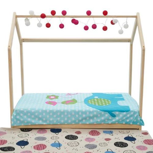 cumpără Pat pentru copii U-Grow UGBB2023 Pătuț în formă de casă, 140х70cm în Chișinău 