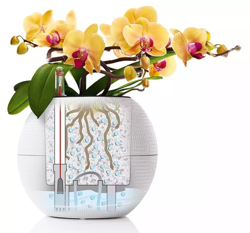 cumpără Ghiveci pentru flori Lechuza Puro Color 20, Sand Brown în Chișinău 