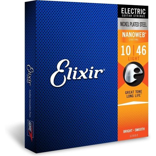 cumpără Coarda pentru instrument muzical Elixir Nanoweb Electric Light 12052 în Chișinău 