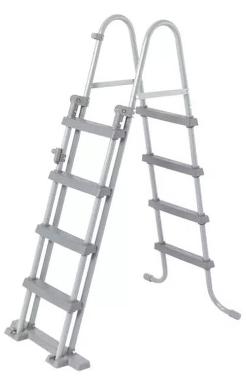 cumpără Piscină cu cadru Bestway 56670 Power Steel Rectangular 488x244x122cm Grey în Chișinău 