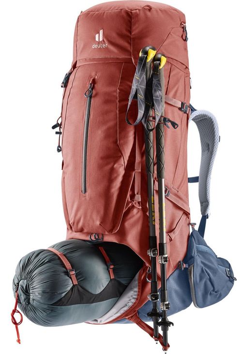 купить Туристический рюкзак Deuter Aircontact X 60+15 SL redwood ink в Кишинёве 