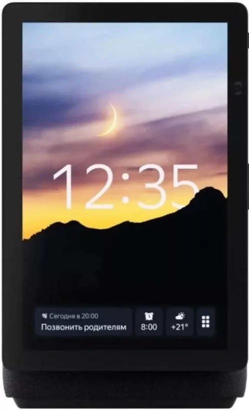 купить Колонка портативная Bluetooth Yandex YNDX-00055BLK Alisa Station Duo Max Black в Кишинёве 