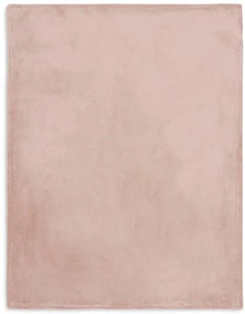 cumpără Lenjerie de pat pentru copii Jollein 517-511-67068 Paturica Basic Knit Wild Rose/Fleece, 75x100cm în Chișinău 