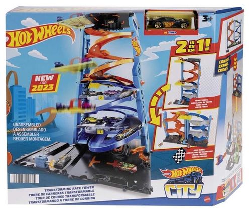 cumpără Mașină Hot Wheels HKX43 Set de joc Turn-transformer de curse urbane în Chișinău 