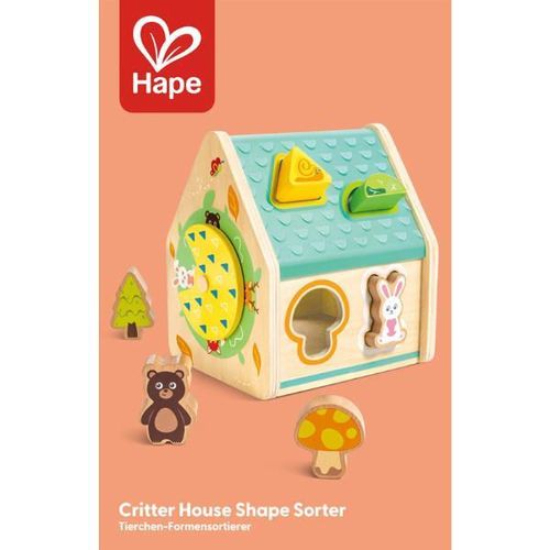 купить Головоломка Hape E0515 Sorter Căsuța cu animale в Кишинёве 
