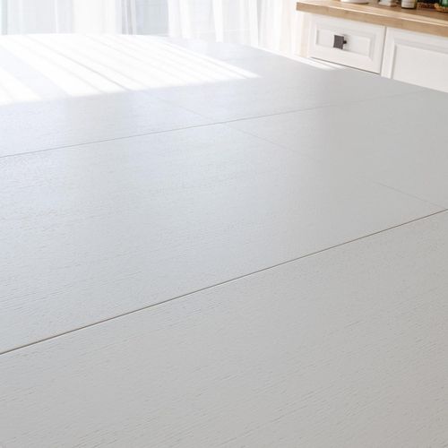 cumpără Masă Deco Nova Furnir Italian White+Wood Oak Leg în Chișinău 