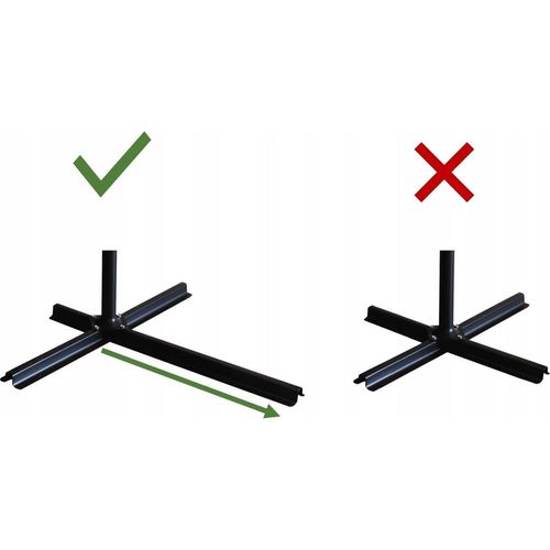 cumpără Umbrelă de gradină GardenLine GAO5316 Grey în Chișinău 