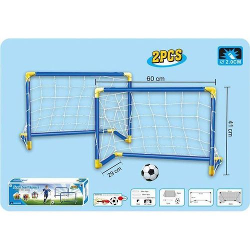 cumpără Poartă de fotbal inSPORTline 11375 plastic 06х0.41х0.29 m (2 buc) pt copii 283779 în Chișinău 