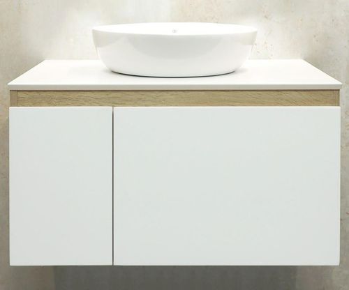 купить Шкаф под умывальник Bayro подвесной Sprint 800 под столешницу белый мат в Кишинёве 