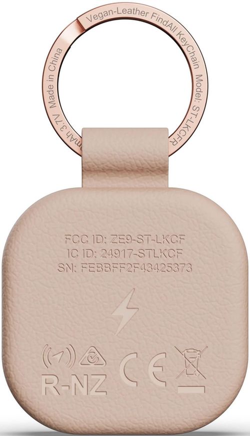 купить Умный брелок Satechi Vegan Leather Findall Keychain Rose в Кишинёве 
