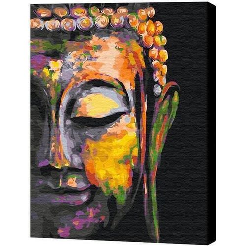 купить Картина по номерам BrushMe BS30220 40х50 сm (în cutie) Buddha colorat в Кишинёве 