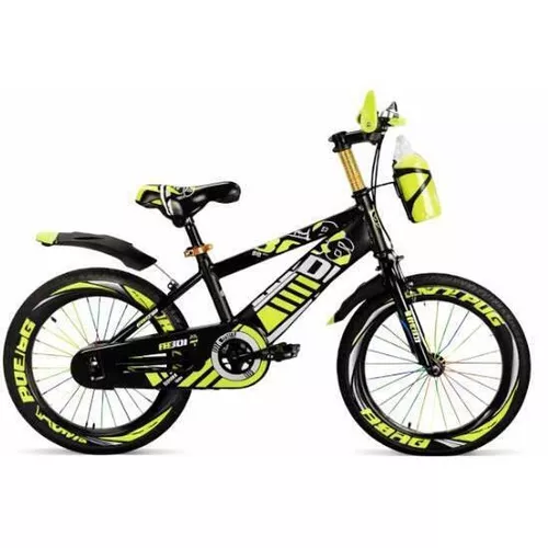 купить Велосипед New World YH-556 Bicicletă pentru copii, 2 roți, 18", galbenă, 2292D в Кишинёве 