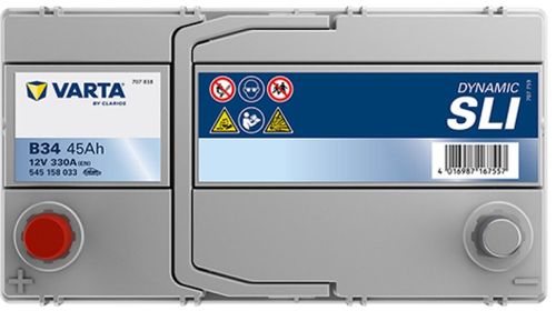 cumpără Acumulator auto Varta 45AH 330A(JIS) клемы 1 (238x129x227) S4 023 (545158033K262) în Chișinău 