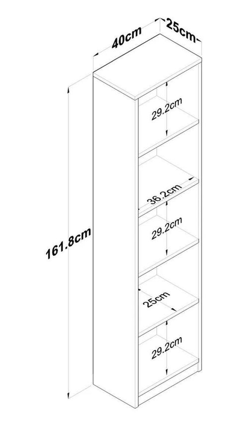 cumpără Raft de birou Trendy HC111, 2639, raft de carti în Chișinău 