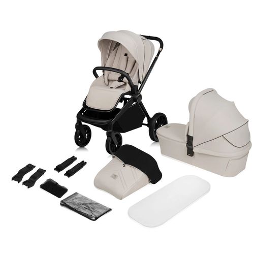 купить Детская коляска Lionelo Carucior 2in1 Mika Plus Beige Sand в Кишинёве 