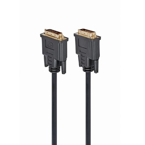 купить Gembird CC-DVI2-BK-6 cable DVI M to DVI M, 1.8m, DVI-D Dual link with ferrite в Кишинёве 