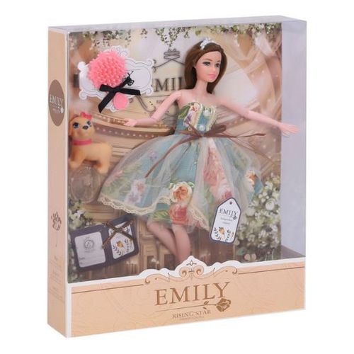 купить Кукла Essa QJ078B Păpușa Emily cu animăluț și accesorii в Кишинёве 