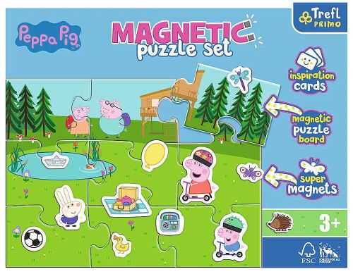 cumpără Puzzle Trefl 93164 Puzzles - Magnetic - Peppas fun în Chișinău 