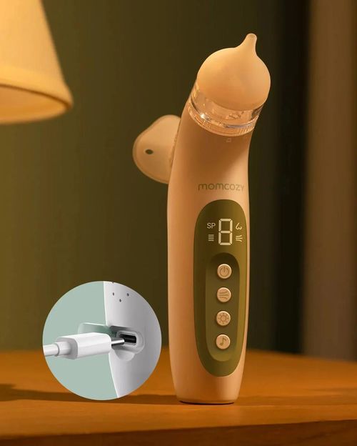 купить Аспиратор назальный Momcozy BN007-GE12BA-A BreezyClear 2in1 (electric) в Кишинёве 