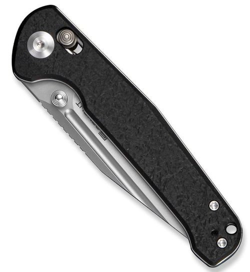 купить Нож походный Sencut S25046-2 Glenspar, G10 Shredded negru, Crossbar Lock в Кишинёве 