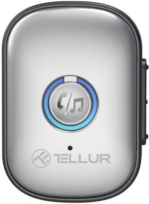 купить Беспроводной модуль Tellur Аудиоресивер TLL622081 с портом AUX 3,5 мм, серый в Кишинёве 