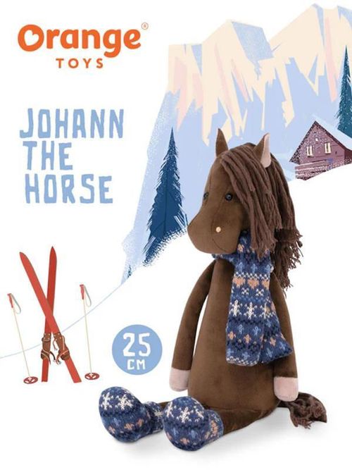 cumpără Jucărie de pluș Orange Toys 2611/25B Johann the Horse 25cm în Chișinău 