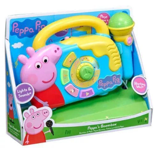 cumpără Jucărie muzicală HTI 1684914 Boxă Muzicală-Karaoke Purcelușa Peppa în Chișinău 