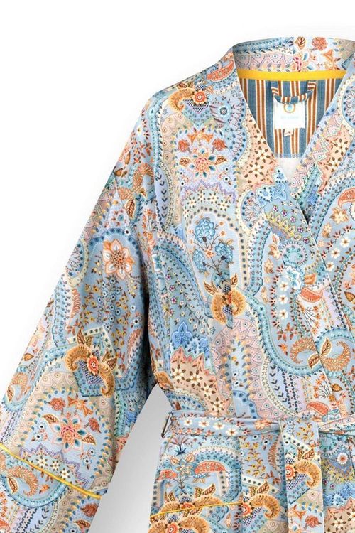 купить Домашний текстиль Pip Studio 51.510.906 Noa Kimono Jabali Blue S Blue в Кишинёве 