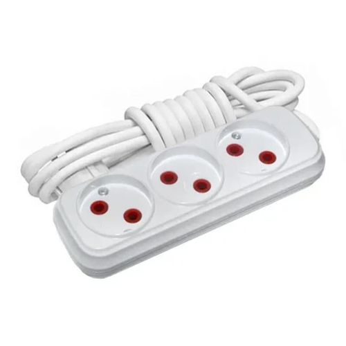 купить Удлинитель электрический Horoz 200.307.303 3 locuri 7m 2x0.75(12b/c) в Кишинёве 