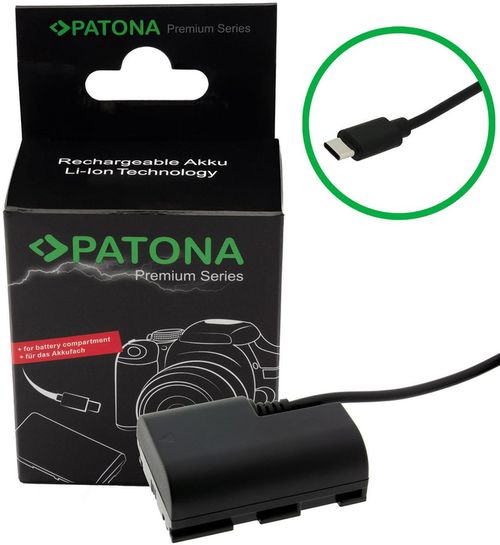 купить Зарядное устройство для фото-видео Patona 9420, USB-C Input battery adapter for Canon LP-E6P в Кишинёве 