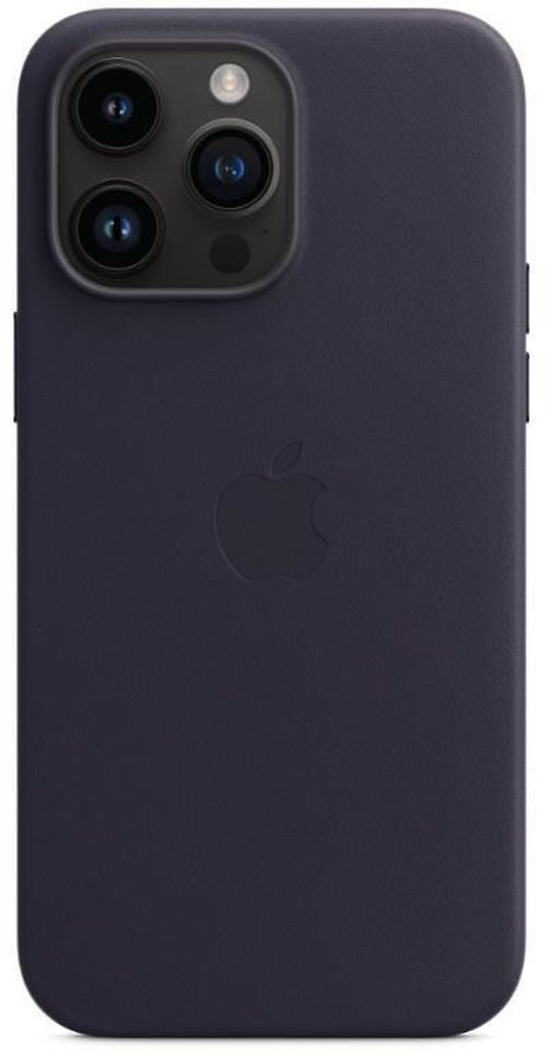 купить Чехол для смартфона Apple iPhone 14 Pro Max Leather Case with MagSafe, Ink MPPP3 в Кишинёве 
