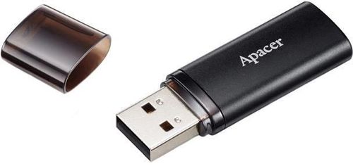 купить Флеш память USB Apacer AP64GAH25BB-1 USB 3.2 Gen 1 AH25B 64GB Black RP в Кишинёве 