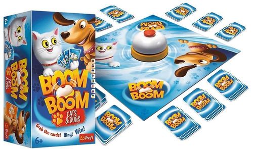 купить Настольная игра Trefl 2364 Game Boom Boom Dogs & Cats в Кишинёве 