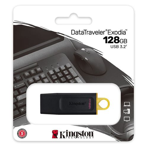 cumpără 128GB USB Flash Drive Kingston DTX/128GB DataTraveler Exodia, USB 3.2 (memorie portabila Flash USB/внешний накопитель флеш память USB) în Chișinău 
