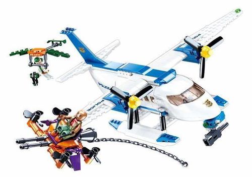 купить Конструктор Sluban B0826 Police Manhunt by air в Кишинёве 