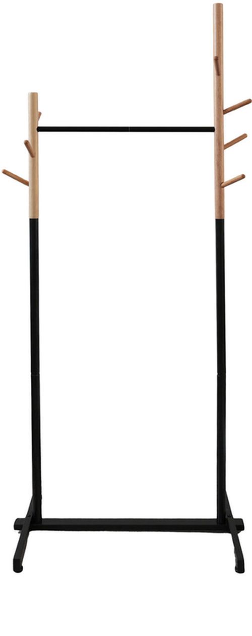 купить Вешалка для одежды Deco GC7721 Black+Natural в Кишинёве 