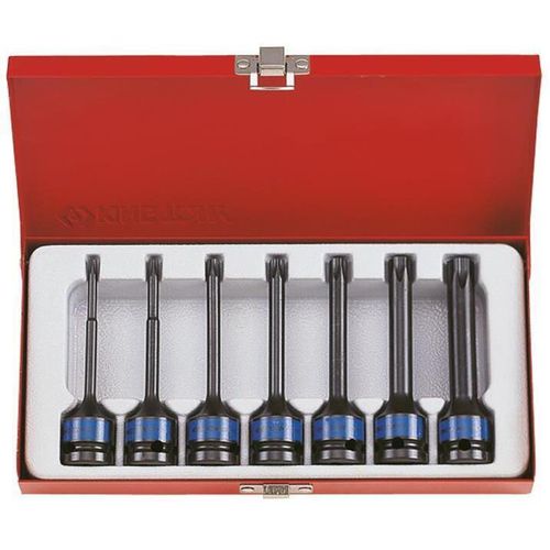 cumpără Set de tubulare, bite, duze King Tony 4467PP Set chei tubulare de impact lungi TORX T25-T60 1/2", 7 buc. în Chișinău 