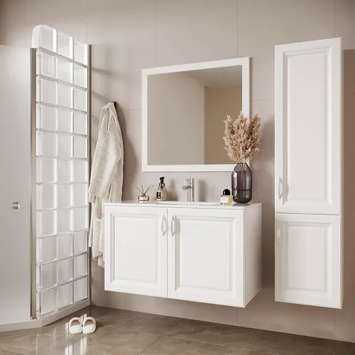 купить Шкаф-пенал miscellaneous ANJOU Alb Dr. в Кишинёве 