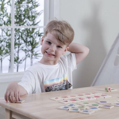 cumpără Puzzle Viga 44505 Joc logic de puzzle Învățăm culorile în Chișinău 