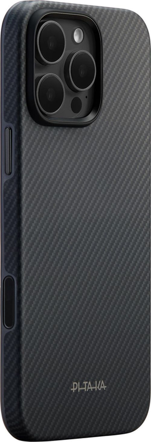 cumpără Husă pentru smartphone Pitaka Iphone 16 Pro Summa (Black/Grey) (KI1603PPA) în Chișinău 