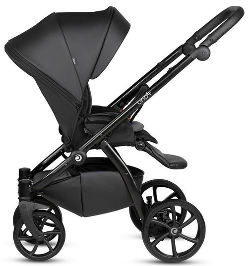 купить Детская коляска Tutis 2in1 UNO5+ Leather 2/1 Jet Black (1402699) в Кишинёве 