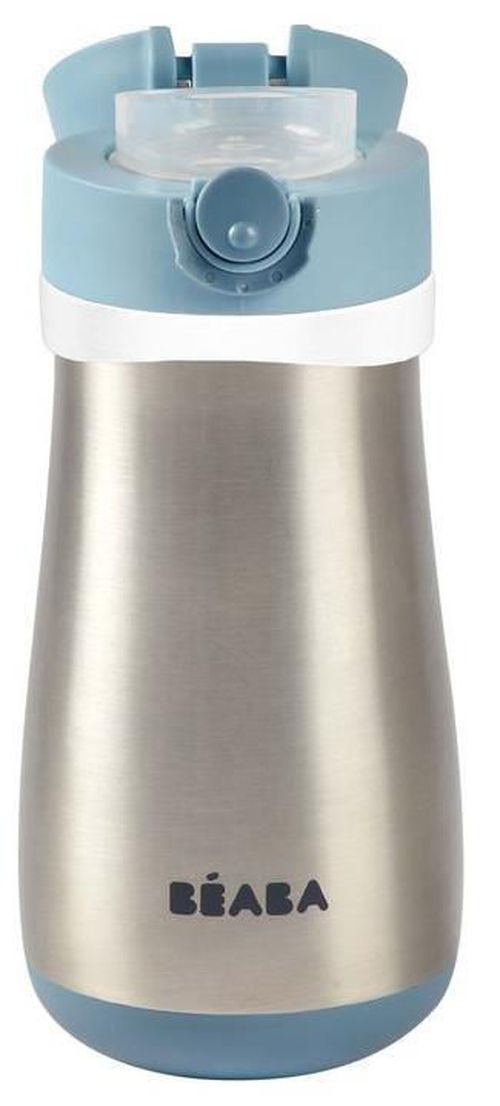 купить Термос для напитков Beaba B913521 Windy Blue inox 350ml в Кишинёве 