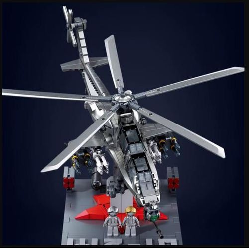 cumpără Set de construcție Sluban B1233 Elicopter militar, scara 1:35, 914 elem. în Chișinău 