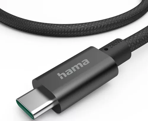 cumpără Cablu telefon mobil Hama 201702 Full-Featured USB-C 240W USB3.2 5Gbit/s 1.5m în Chișinău 